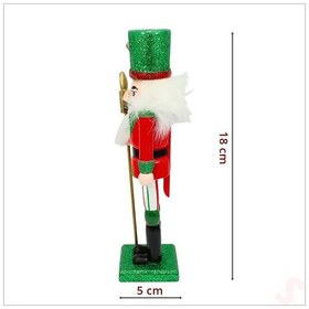 Resim Kurşun Asker, Ahşap Fındıkkıran 18cm - Baltalı 