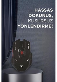 Resim Tm-20 Çift Modlu Kablosuz Oyuncu Mouse Fare 
