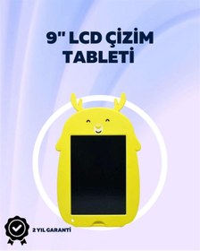 Resim ÖYKÜ VE YİĞİT Çevreci ve Yenilikçi LCD Yazı Defteri – Tek Tuşla Silinebilir 