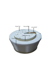 Resim Fabrikam06 Beayaz Sarık İmam Sarığı Cami Sarığı İmam Fesi S076 52 Cm Beyaz 