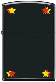 Resim Zippo Red Yellow Stars Çakmak 
