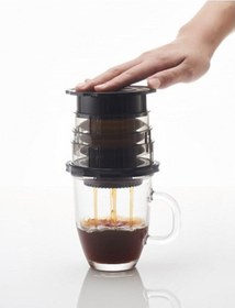 Resim Cafflano Kompact Manuel Kahve Demleyici Siyah 