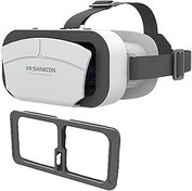 Resim 3D VR Sanal Gerçeklik Kulaklığı - Yetişkinler İçin Ayarlanabilir VR Kulaklık | VR Gözlükler | Cep Telefonu Yardımcı Çerçeve | 4.5-7.0 İnç Ekranlı Tüm Akıllı Telefonlar İçin Uygun Rahat VR Gözlükleri 