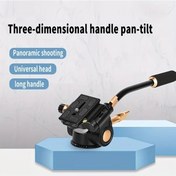 Resim Wangxi Kolu 3d Gimbal 360 Derece Kafa Uzun Sapli 5kg Destekli Aluminyum Fotograf Video Stabilizator 