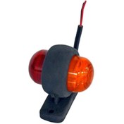 Resim Carub Tas Mini Takoz Lamba Ledli Kırmızı-sarı 6x4,5 Cm Bl013ks (2 Li) 