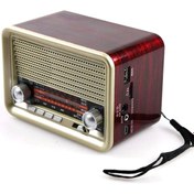 Resim Toptan Bulurum Nostalji Radyo Nns Ns1537bt Şarjlı Fm Radyo Bluetooth Usb Aux 