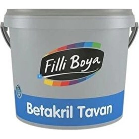 Resim Filli Boya Betakril Tavan Boyası 3,5 Kg Beyaz Renk 