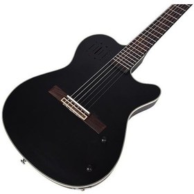 Resim Tayste Cg-100eq Bk Silent Elektro Klasik Gitar 