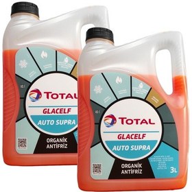 Resim Total Glacelf Auto Supra Organik Konsantre Antifriz 3LT (2 ADET) 