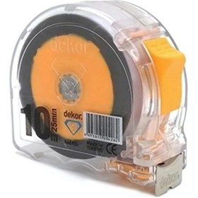 Resim Dekor 426 Şerit Metre Şeffaf 10x25 Mm 