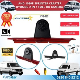 Resim Mercedes Sprinter Ve Vw Crafter İçin Profesyonel Ahd 1080p Geri Görüş Kamerası 
