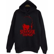 Resim Stonedfame Stranger Thıngs Baskılı Çocuk Sweatshirt 