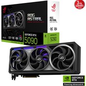 Resim Asus ROG Astral GeForce RTX 5090 32 GB OC Edition ROG - ASTRAL - 5090 - O32G - BTF GDDR7 512 Bit Gaming Ekran Kartı 