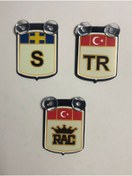 Resim Green Otomotiv Cam Süsleri Üçlü Takım S TR RAC 