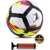 Resim Telvesse Futbol Topu Laliga Pompalı Sert Zemin Halı Saha Futbol Topu No:5 Kırmızı 036 Kırmızı 