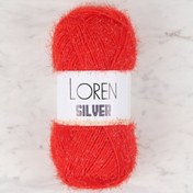 Resim Loren Silver Kırmızı El Örgü İpi - RS0025 - 34087 