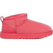 Resim Ugg Süet + Deri Pembe Kadın Bot W CLASSIC ULTRA MINI 1116109 