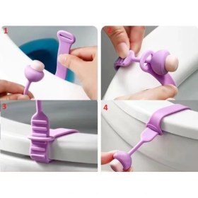 Resim MP Life Klozet Kapağı Hijyen Aparatı 2 Adet 