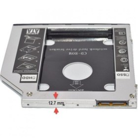 Resim Brs SSD Caddy 12.7mm DVD To SSD Kutusu 