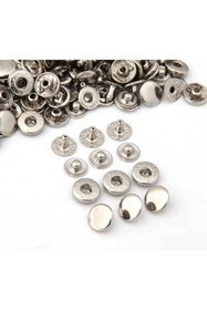 Resim Celines Wonders 9,5 Mm Kapaklı Çıtçıt Seti, 10 Takım, Nikel (GÜMÜŞ) Renk, Çıt Çıt Seti Kuponlu 