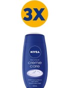 Resim Nivea Creme Care Banyo Ve Duş Jeli 3 x 400 ML 