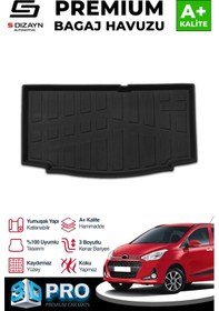 Resim S-dizayn Hyundai İ10 3d Pro Bagaj Havuzu 2013-2019 A+ Kalite 