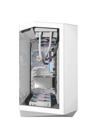 Resim Quantum Gaming Proxima White PW1219 R5-7500F 16 GB 512 GB NVME 8 GB RTX5060 Free Dos Masaüstü Oyuncu Bilgisayarı 