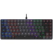 Resim Rampage Granıte Siyah/gri Red Switch Klavye 