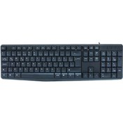 Resim Concord C-73 Kablolu Standart Wired Usb Klavye Türkçe Q 