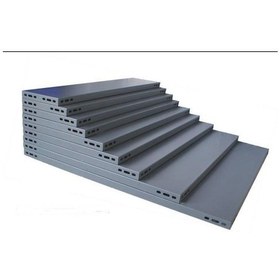 Resim 4 Adet Galvaniz Çelik Raf Tablası - Depo, Arşiv, Kiler, Dosya, Market Rafı 31x60 Cm-0.70 Mm Galvaniz 