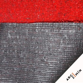Resim Arge Zemin Kırmızı Suni Çim Halı 6 mm 1,5 m x 14,5 m 