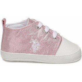 Resim U.s. Polo Assn. Licki Bebek Pembe Sneaker Pembe 