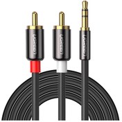 Resim Ugreen 3.5 MM 2RCA Ses Yardımcı Adaptörü Stereo Aux Kablo 8 Metre 