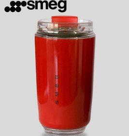 Resim Smeg Mug Bardak Termos240ml Kırmızı 