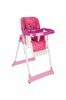 Resim Pilsan Yükseklik Ayarlı ve Kademeli Ön Tepsili Süper Mama Sandalyesi - Pembe 