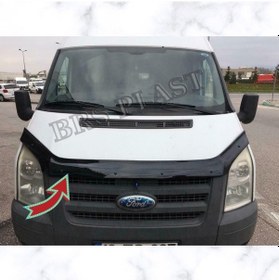 Resim Ford Transit 2006-2012 Kaput Rüzgarlığı Piano Black 