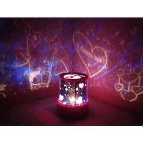Resim Star Love Projeksiyonlu Gece Lambası Kırmızı 