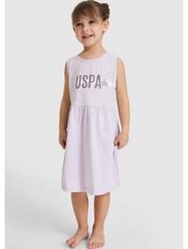 Resim U.s. Polo Assn. Kız Çocuk Lila Pijama Takım 50327335-vr034 