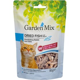 Resim Garden - 272 - Mıx Kurutulmuş Balıklı Kedi Ödülü - Spt-gld - 60 Gr 