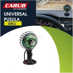 Resim Carub Pusula Nostalji Vantuzlu Büyük Işıklı Br5201302 