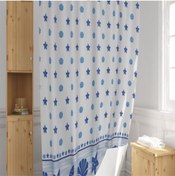 Resim Evdy 4910 Banyo Duş Perdesi Çamaşır Makinesi Örtüsü Takım Çift Kanat 2x100x200cm 