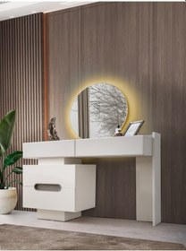 Resim Kumsal Mdf Bazalı Yatak Odası Takımı 