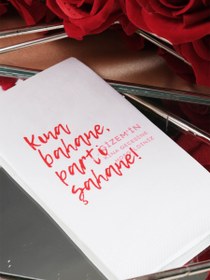 Resim Baskılı Söz Düğün Nişan Peçetesi 20 Adet 