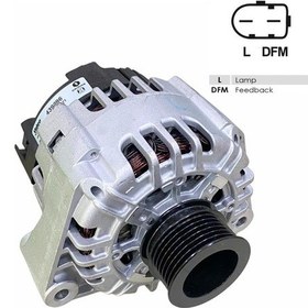 Resim Valeo 12v Alternatör Dinamo 120 A L-dfm Mercedes 