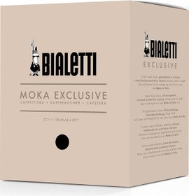 Resim Bialetti Moka Express Excl. Siyah 3 Cup 