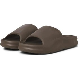 Resim Jack & Jones Jfwstatus Erkek Günlük Plaj Terlik 12251282 Kahve Çok Renkli 