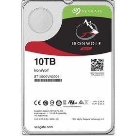 Resim SEAGATE IRONWOLF 10TB SATA3 3.5" HARDDİSK ST10000VN0008 