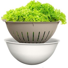 Resim Ceronni Handy Kaseli Süzgeç 3 Lt Bej Bej 