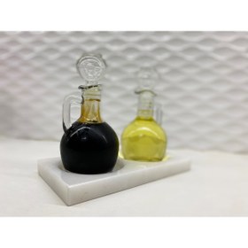 Resim Modestmar Doğal Beyaz Mermer Yağdanlık Standı 