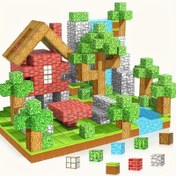 Resim 24/48/85/104/154 adet Çocuk Oyuncakları, Manyetik Yapı Taşları, Yığma Küp Oyunu, DIY Orman Sahnesi, 3 Yaş ve Üstü Çocuklar İçin İmagination Oyunları, Okul Dönemi Hediyeleri, Doğum Günü Hediyeleri 